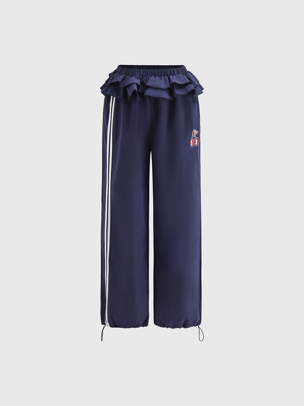Cherry Line Track Pants – Navy