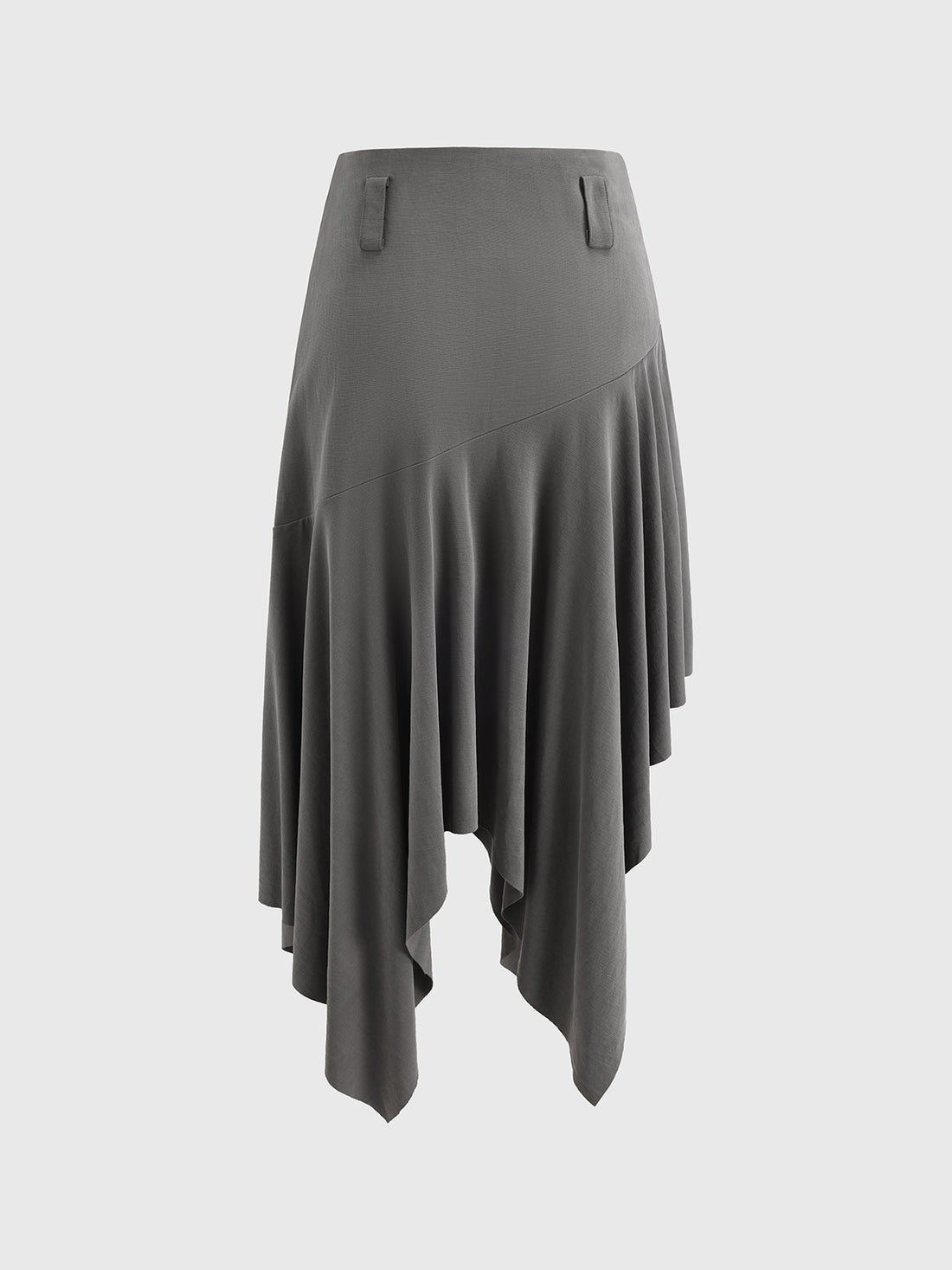 Clocked Out Fringe Flip Skirt – Scholor Grey