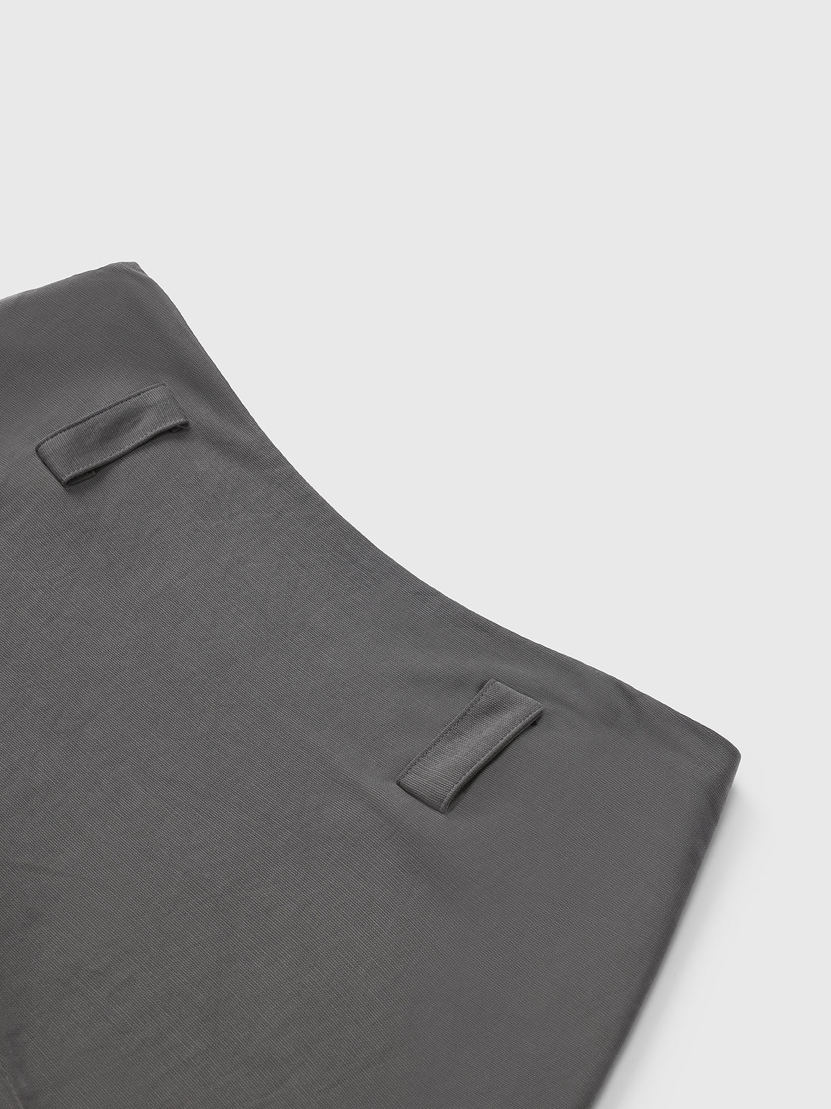 Clocked Out Fringe Flip Skirt – Scholor Grey