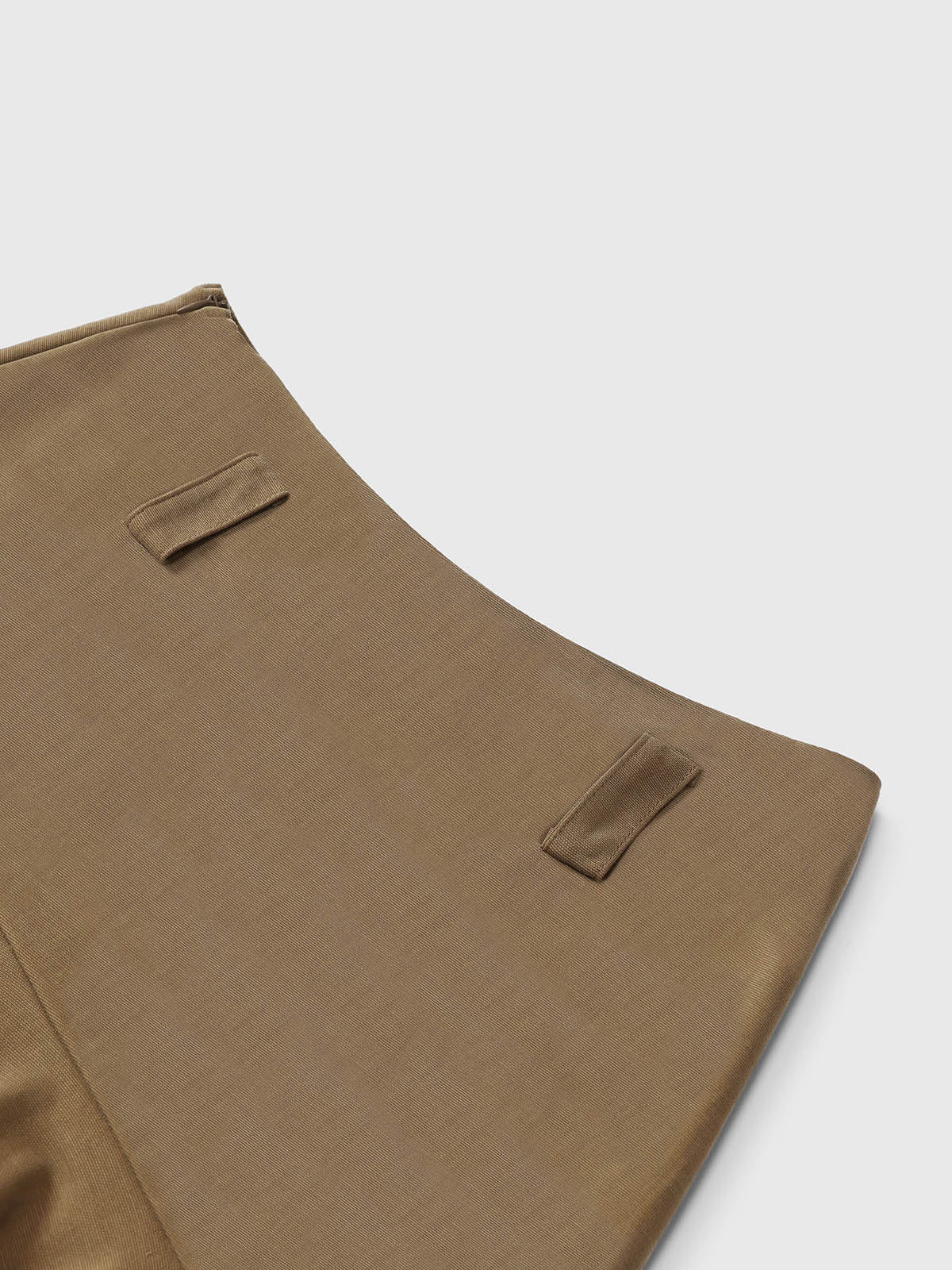Clocked Out Fringe Flip Skirt – Dusty Brown