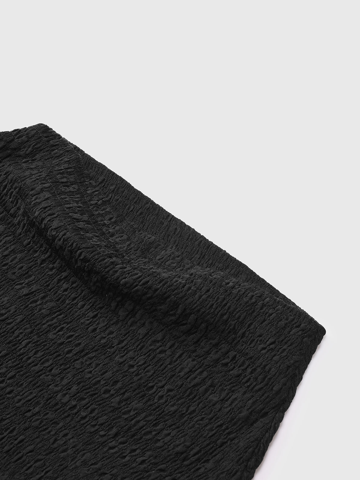 Offclock Smock Tube Top – Matte Black