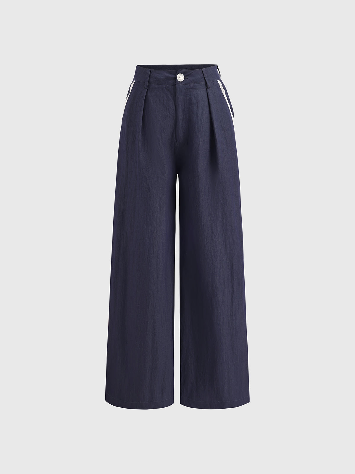 Sneaky Trim Talks Pants – Navy Neat