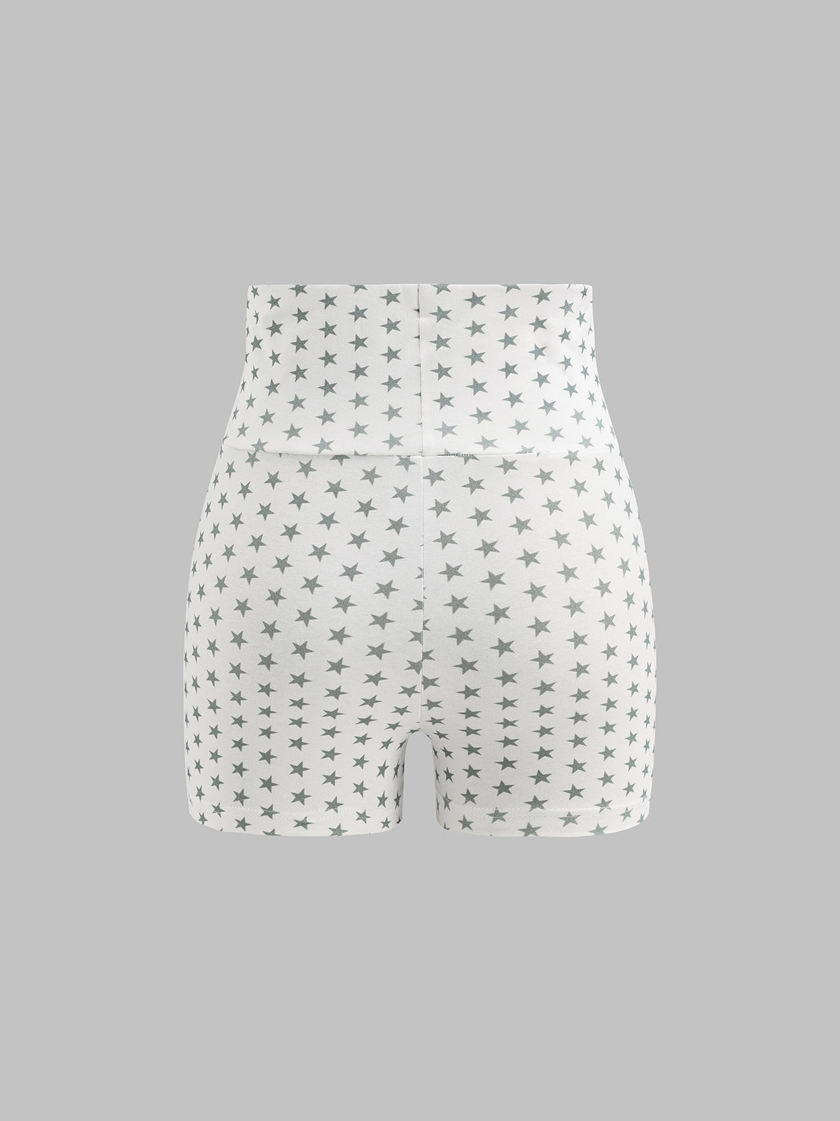 Star Whisper Cloud Set Shorts – Matcha White