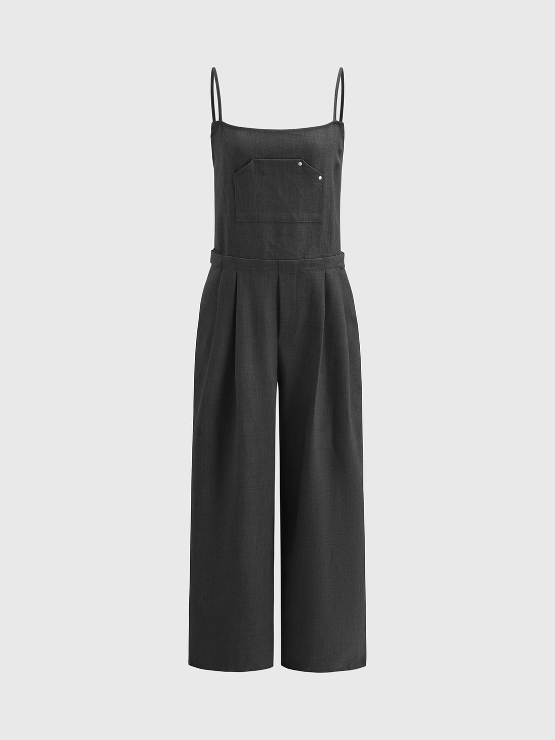 One-Step Snap Fix Jumpsuit – Ash Grey