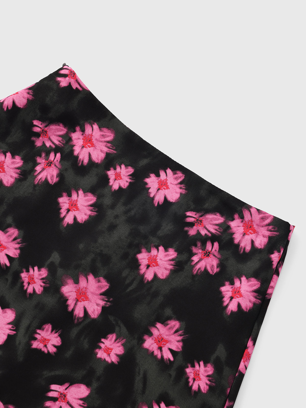 Sunset Floral Twerk Skirt – Bloom Black