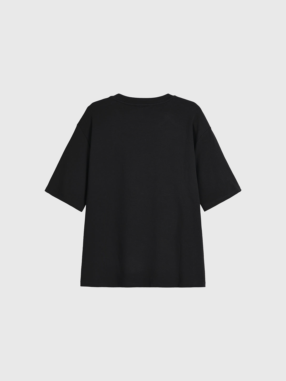 Grocery Stroll Tee – Midnight Black