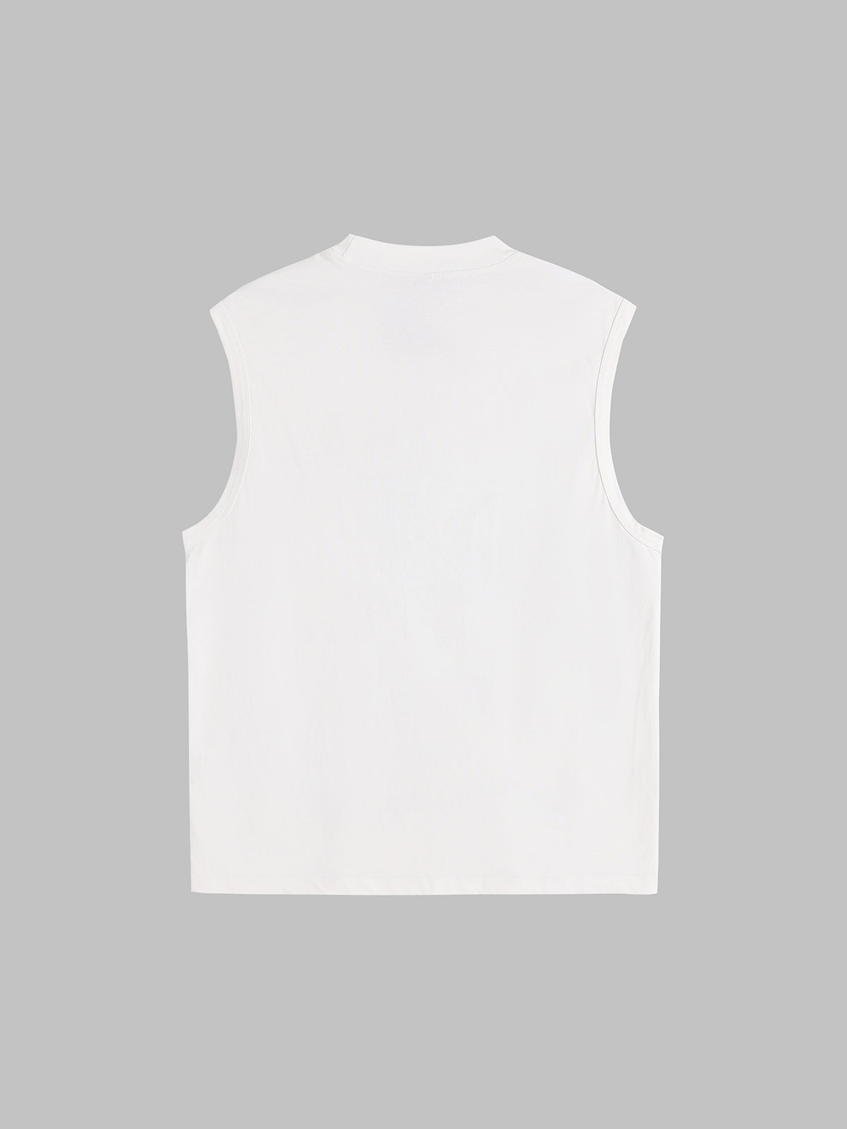 Pup Star Rib Tank (tank) – chalk white