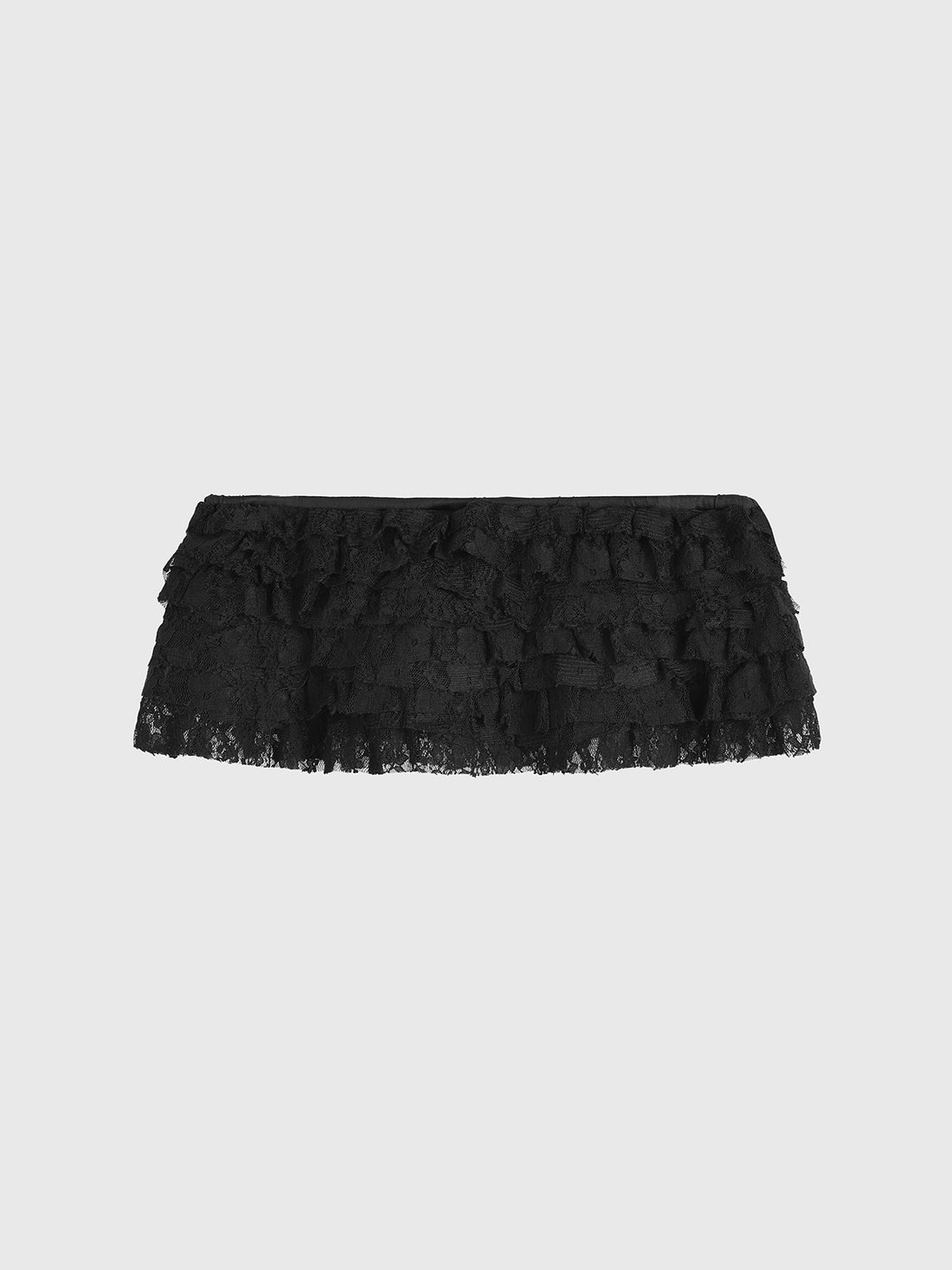 Skirt But Not Really Waistband – Lace Black