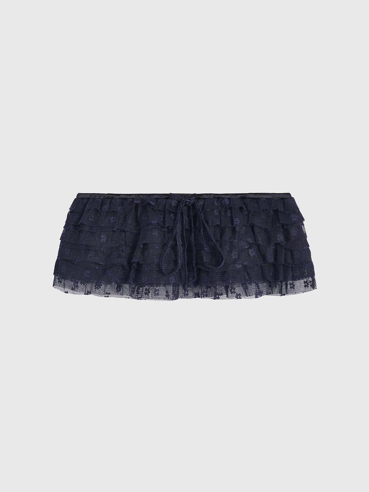 Skirt But Not Really Waistband – Lace Navy