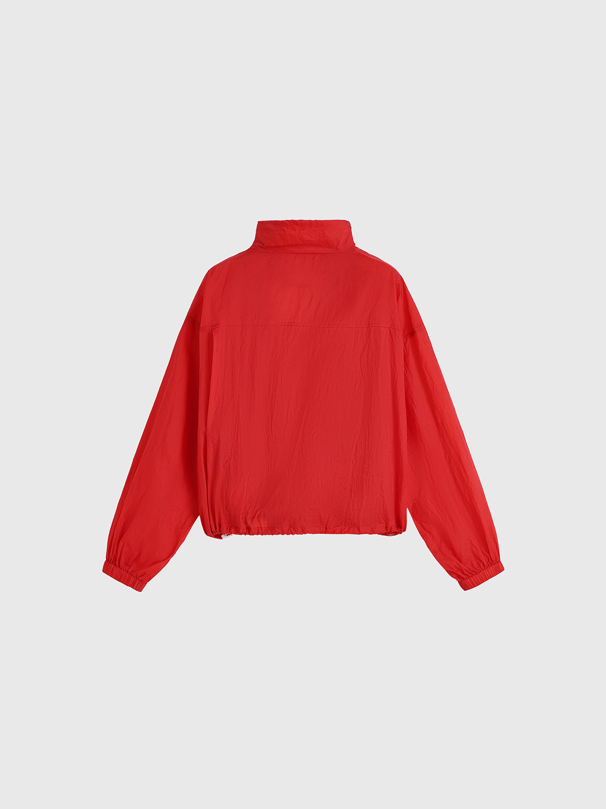 Pullcord Play Windbreaker Jacket – True Red