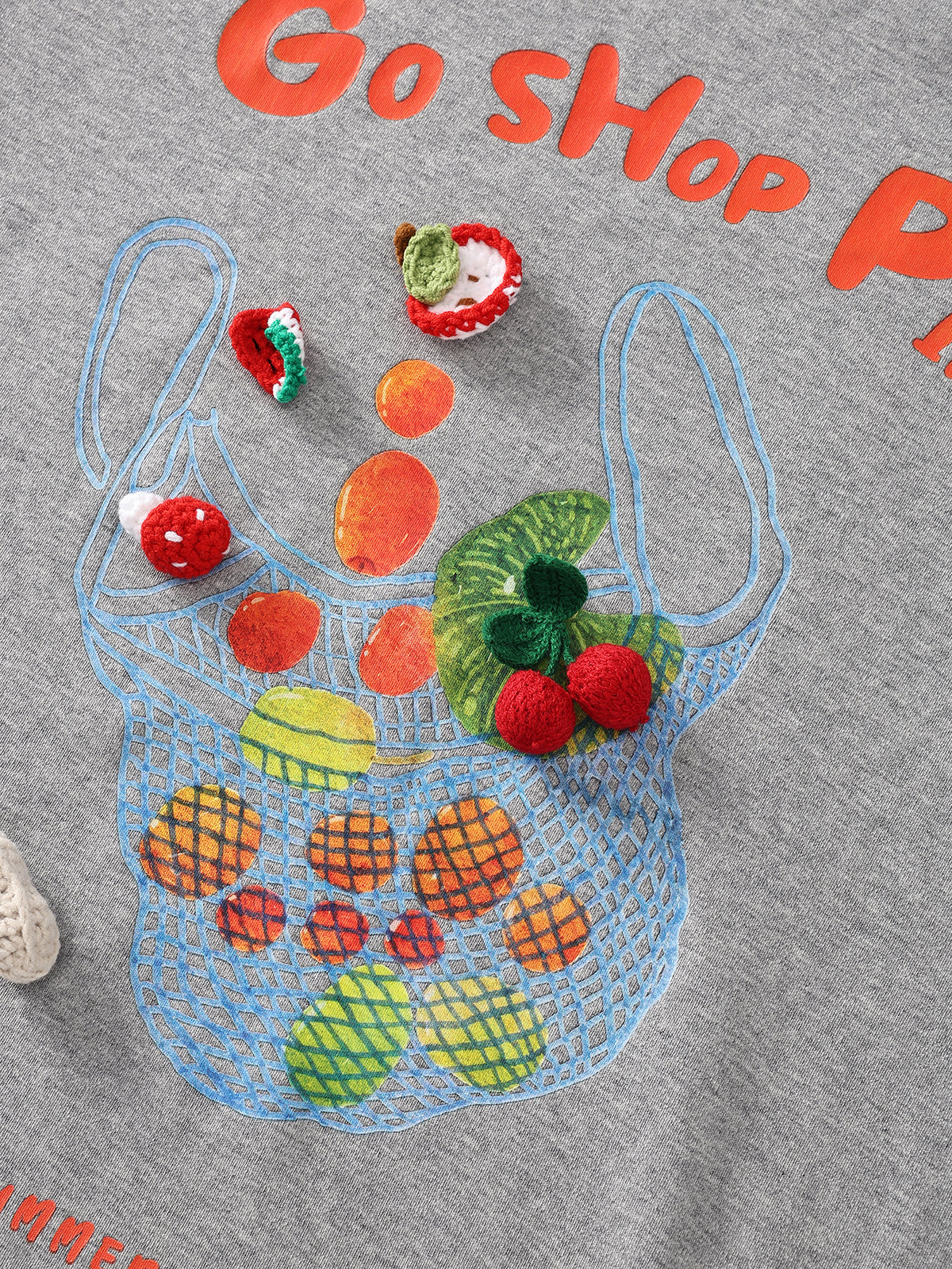 Grocery Stroll Tee – Grey