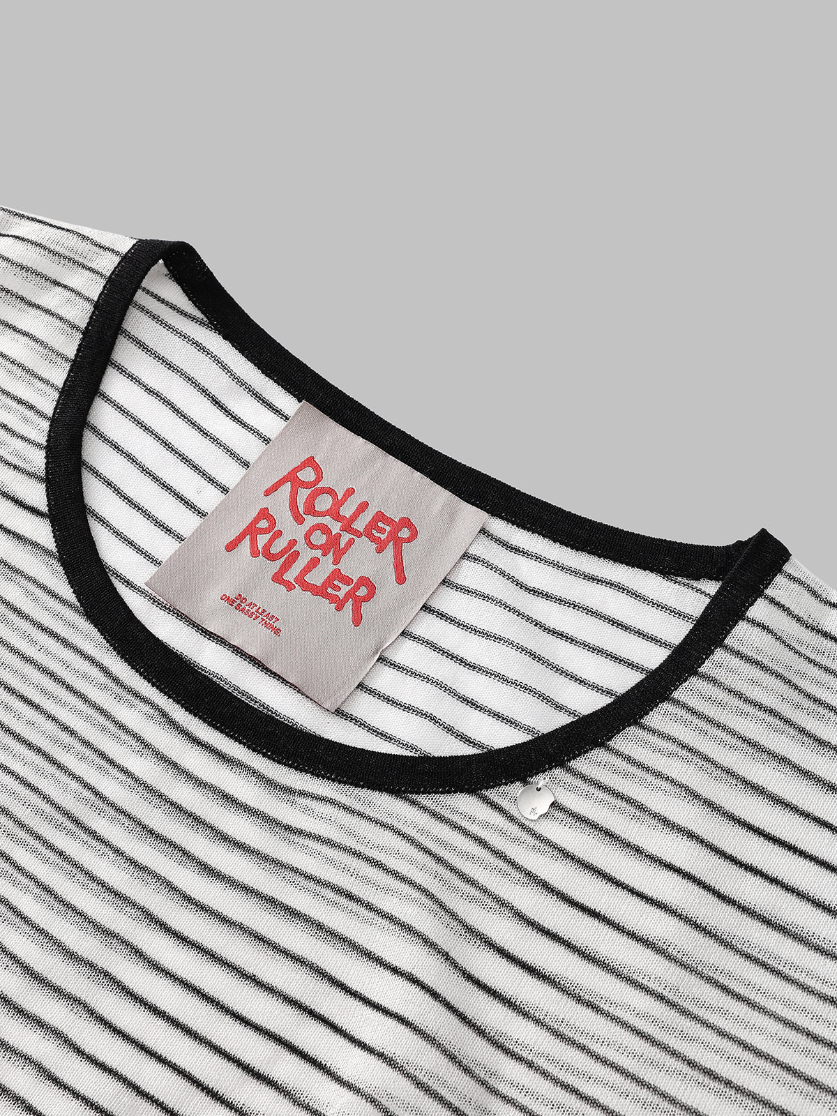 Sleep Blur Ripple Sleeve Top – Mist Stripe