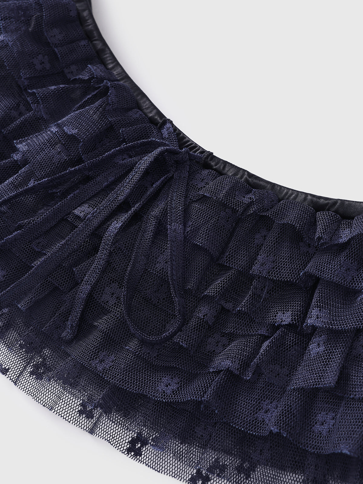 Skirt But Not Really Waistband – Lace Navy