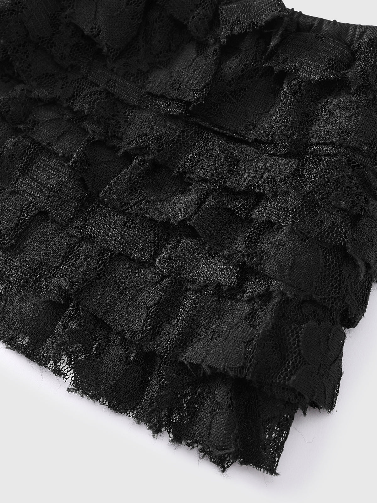 Skirt But Not Really Waistband – Lace Black