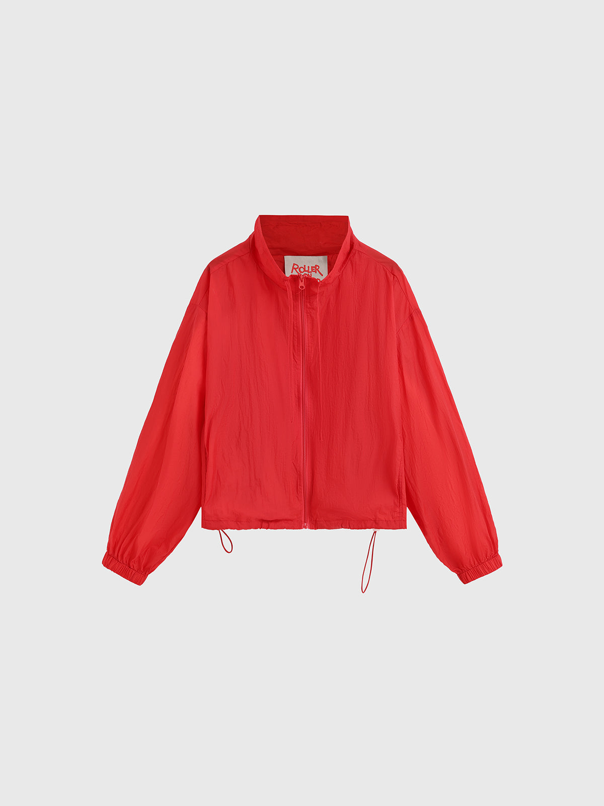 Pullcord Play Windbreaker Jacket – True Red