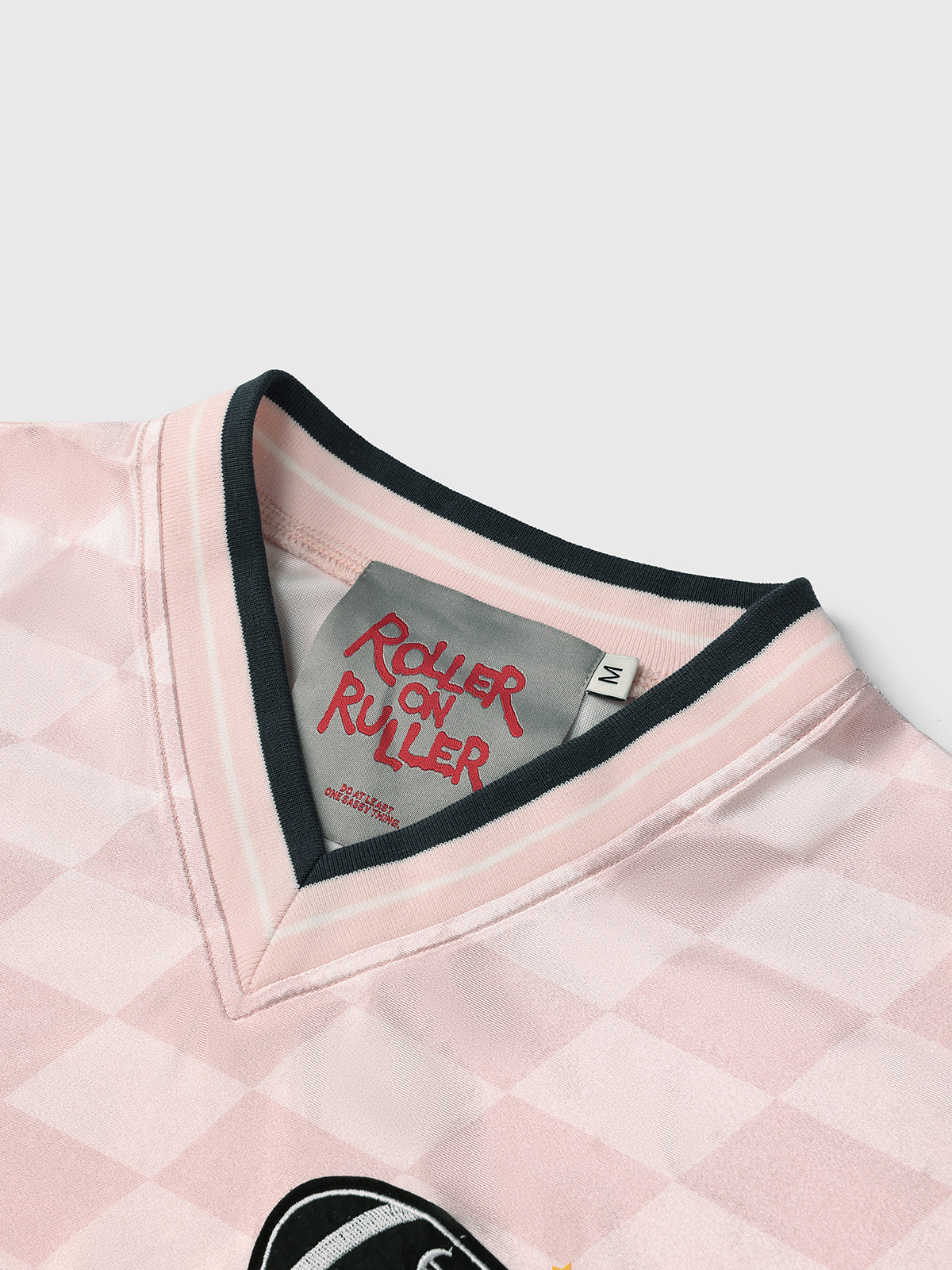 Touchdown Check Jersey Sweatshirt – Blush Blitz