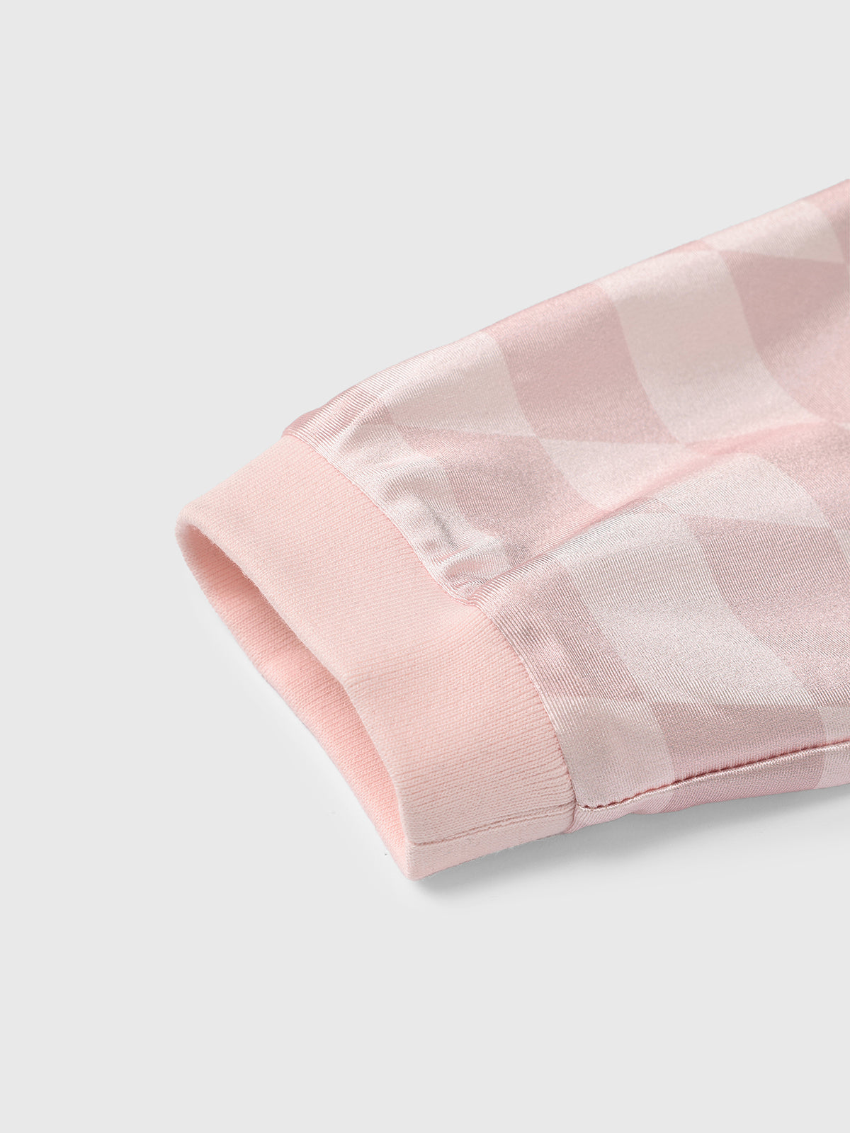 Touchdown Check Jersey Sweatshirt – Blush Blitz