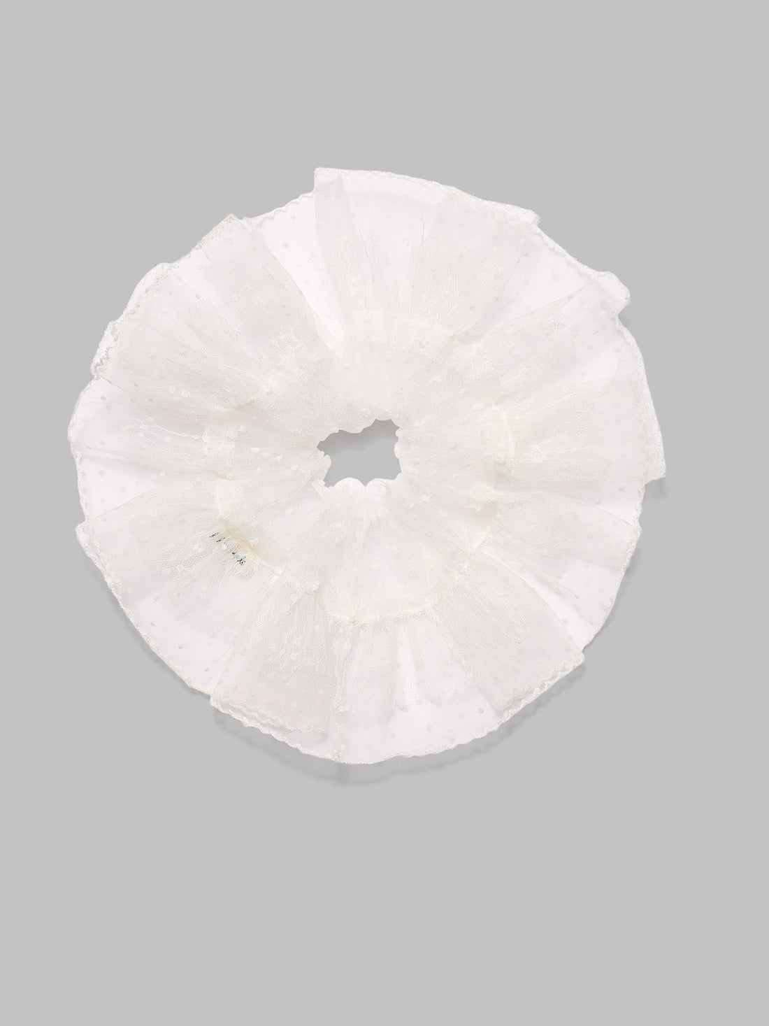 Frost Spin Hair Band - Sheer White