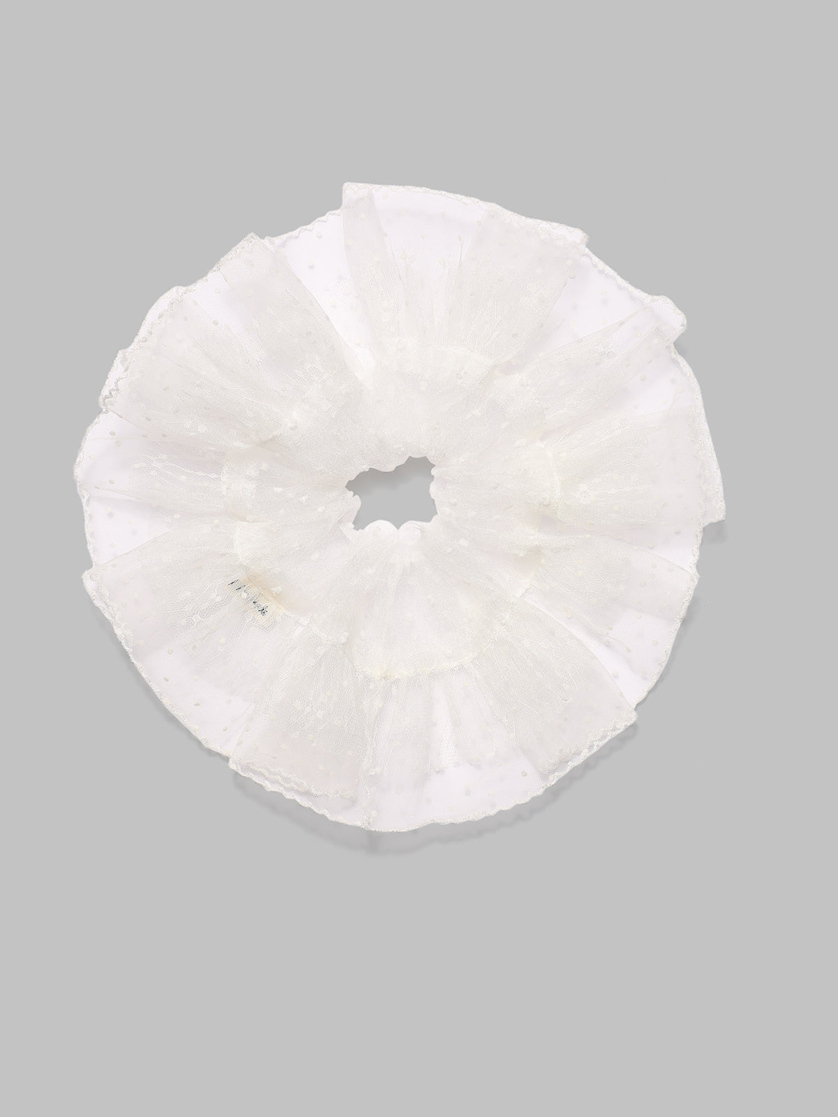 Frost Spin Hair Band - Sheer White