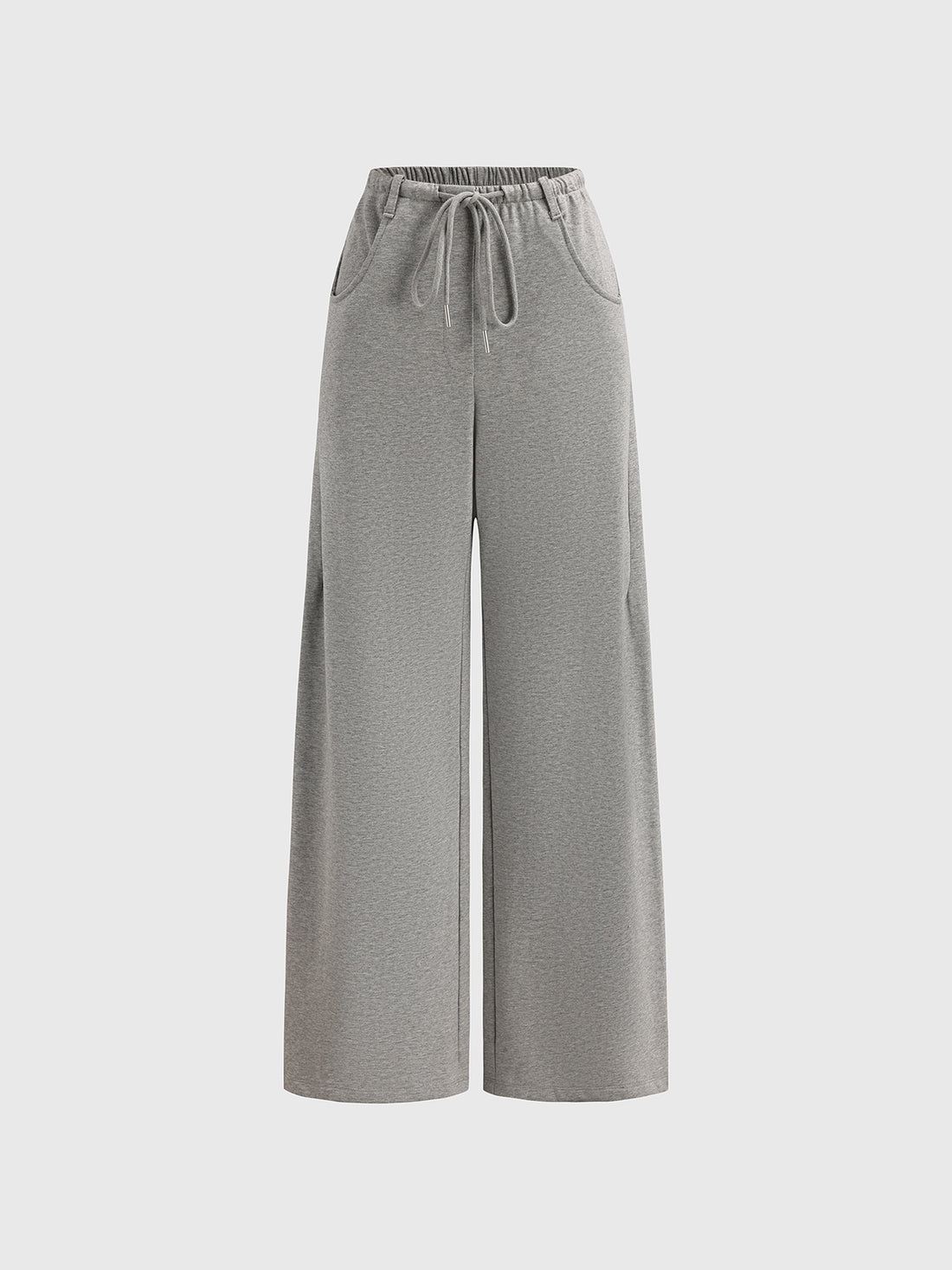 Silent Luster Pants – Light Grey