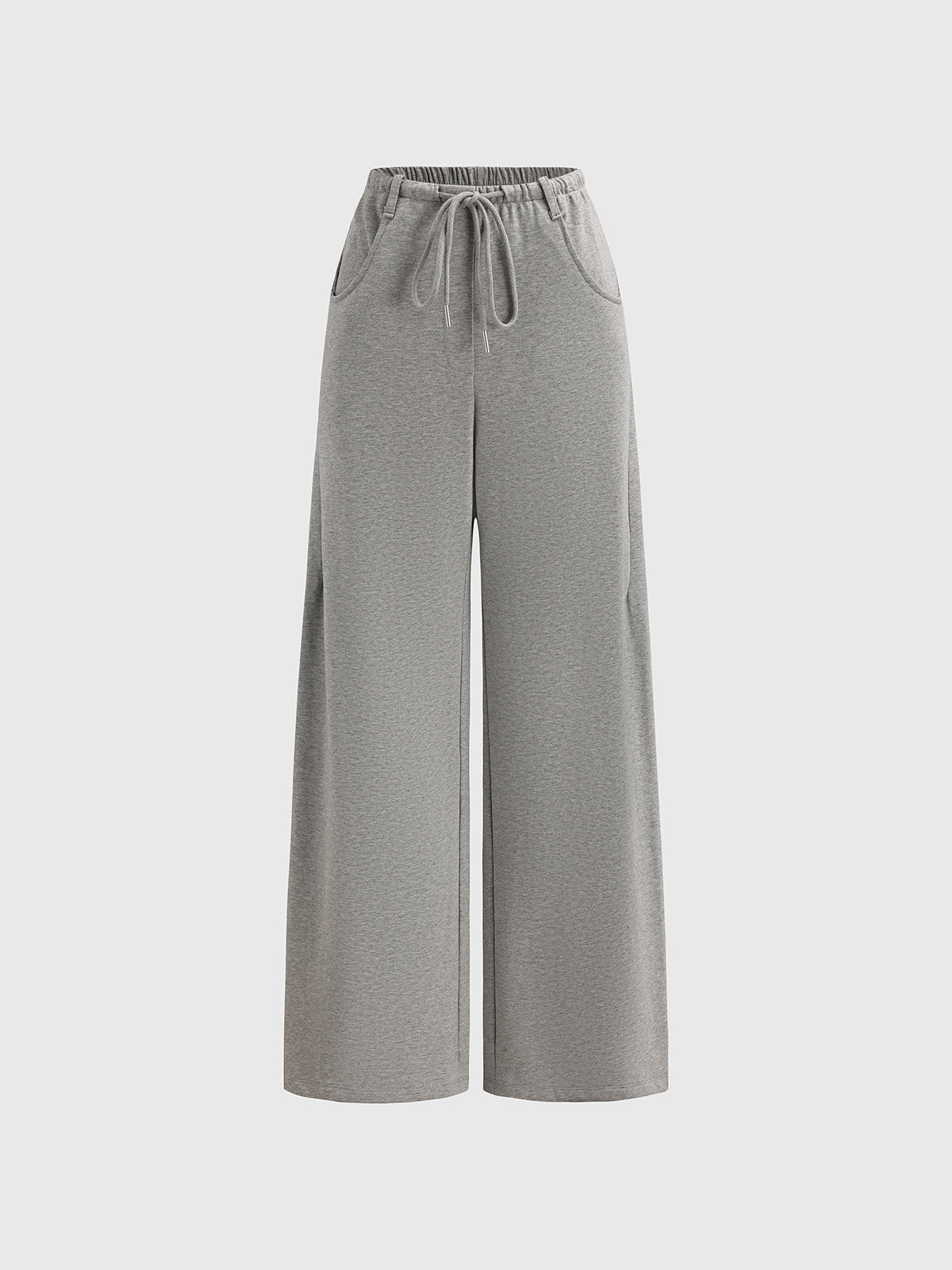 Silent Luster Pants – Light Grey