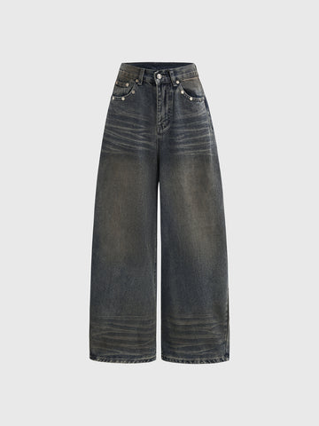 Backbeat Denim Pants - Indigo Brown