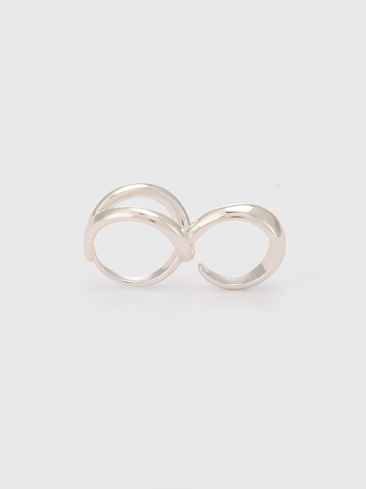 Loop Mood Ring - Silver Clear