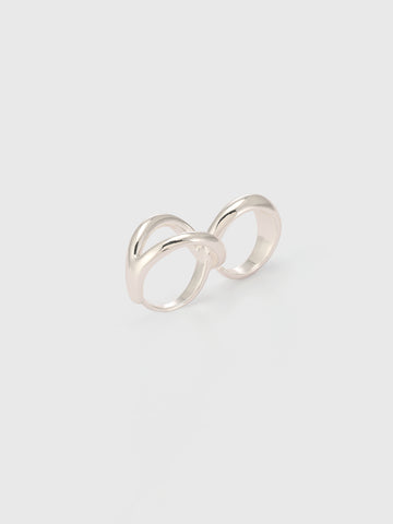 Loop Mood Ring - Silver Clear