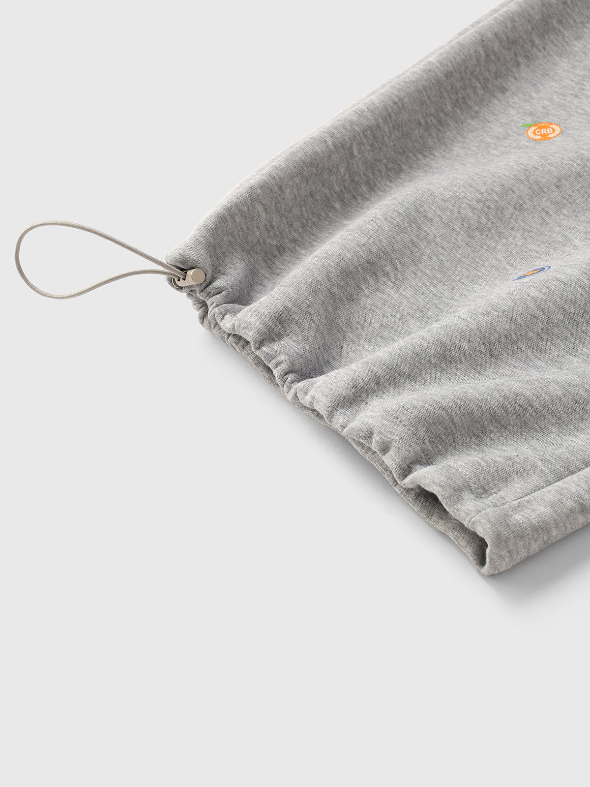 Sticker Patch Pants - Light Grey