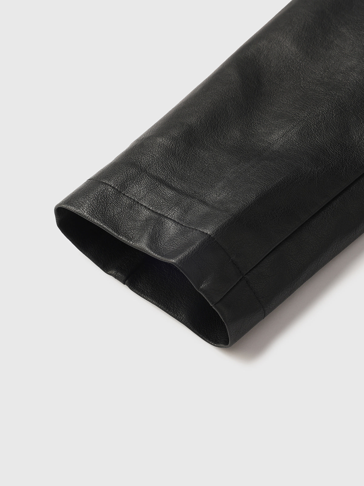 Leather Blazer – All Black