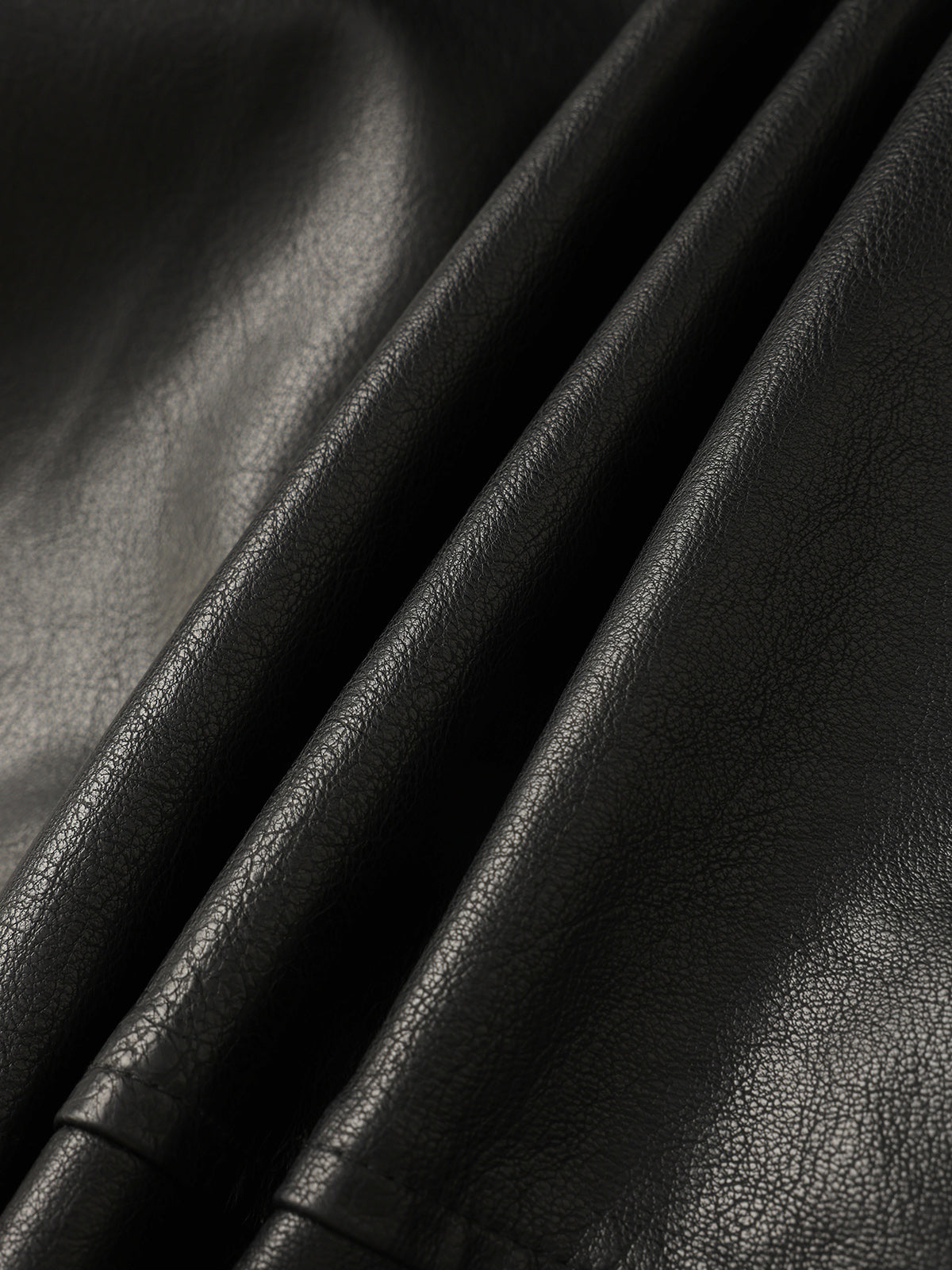 Leather Blazer – All Black