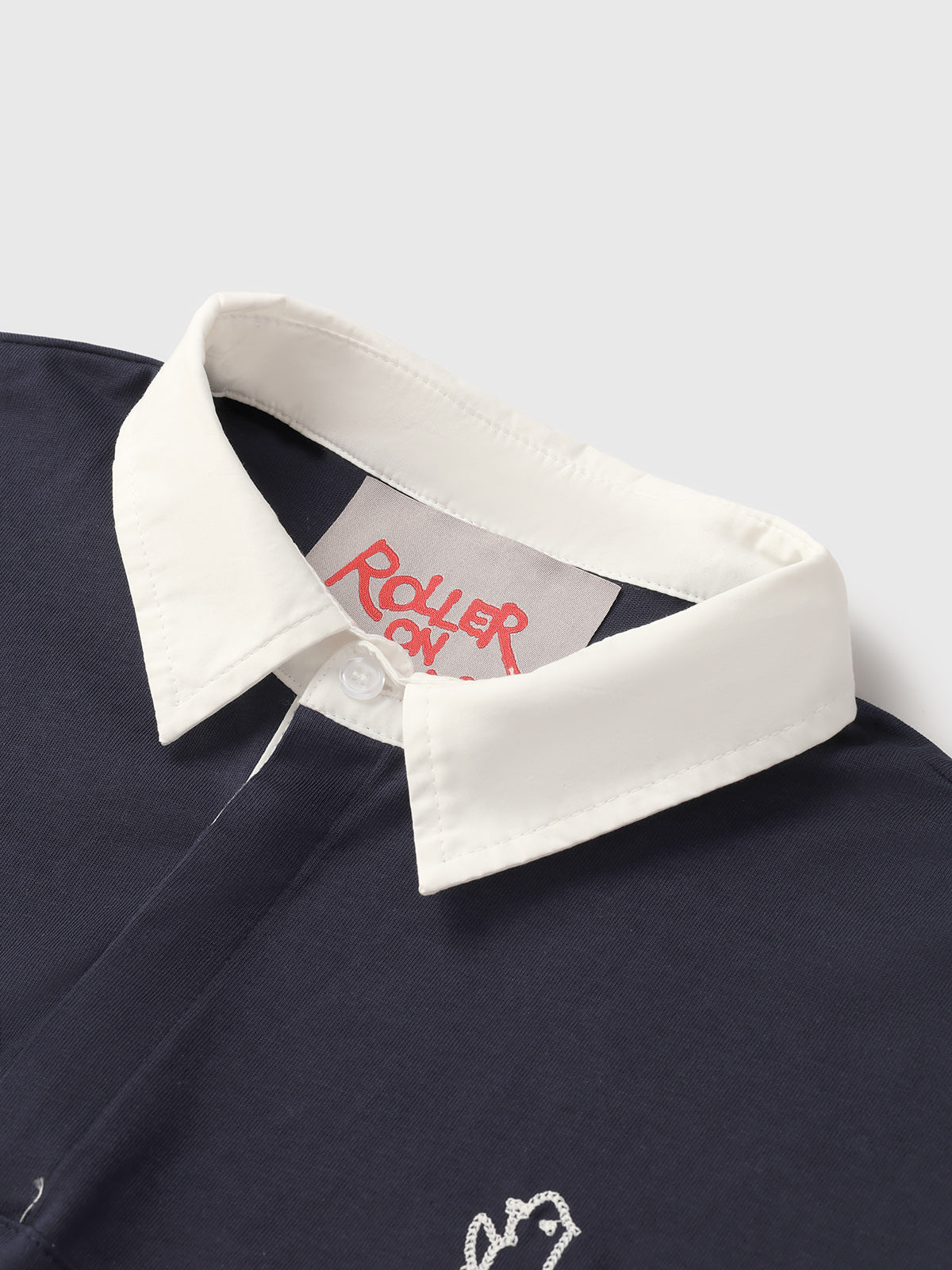 Varsity Rugby Shirt - Navy Yellow