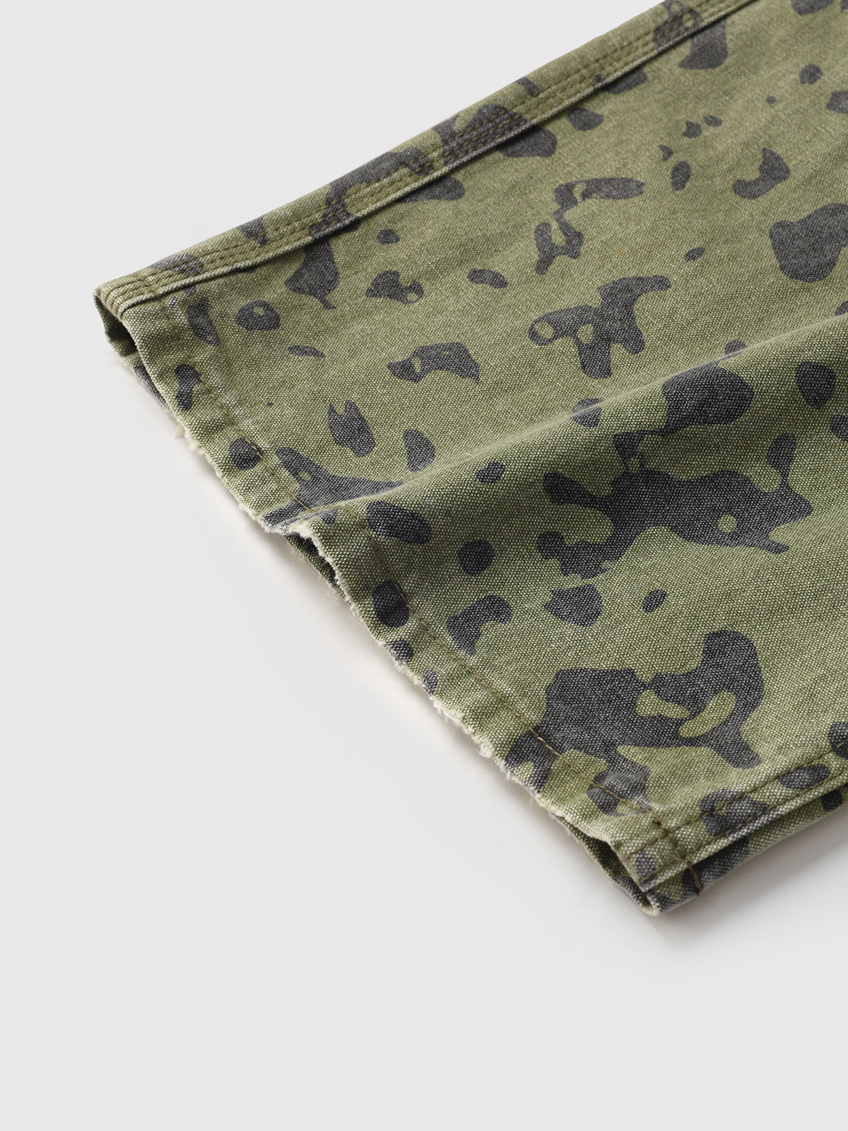 Camo Workwear Pants – Olive Green