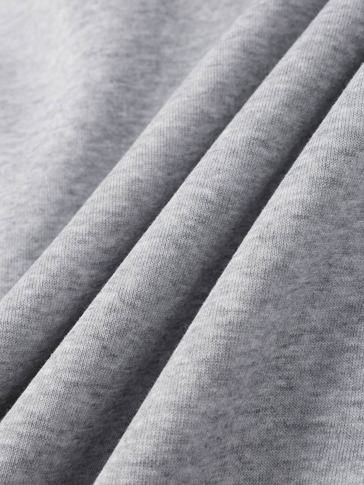 Doodle Zip Hoodie - Cloud Grey