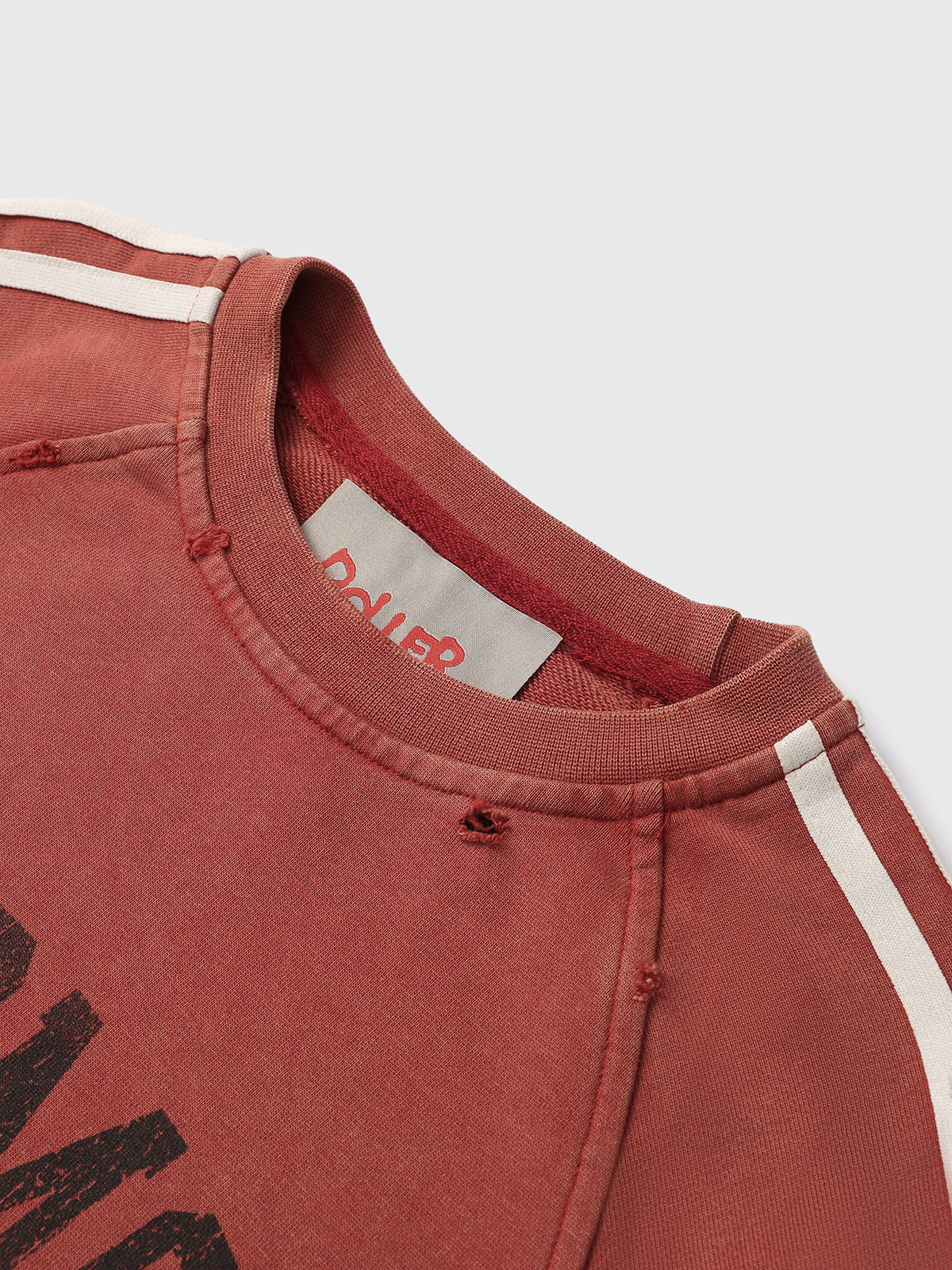 Roster Crew Sweatshirt - Rust Red