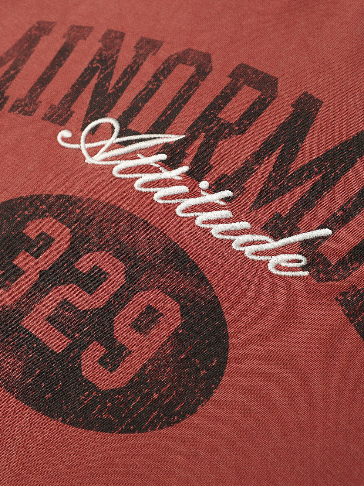 Roster Crew Sweatshirt - Rust Red