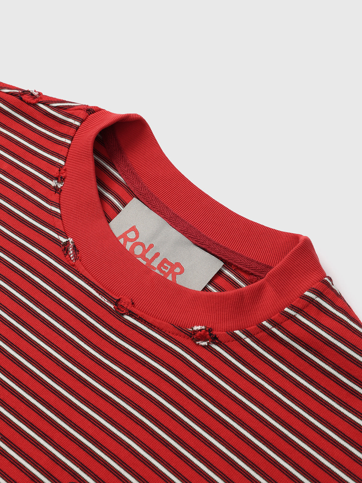Banner Line Sweatshirt - Red Multi