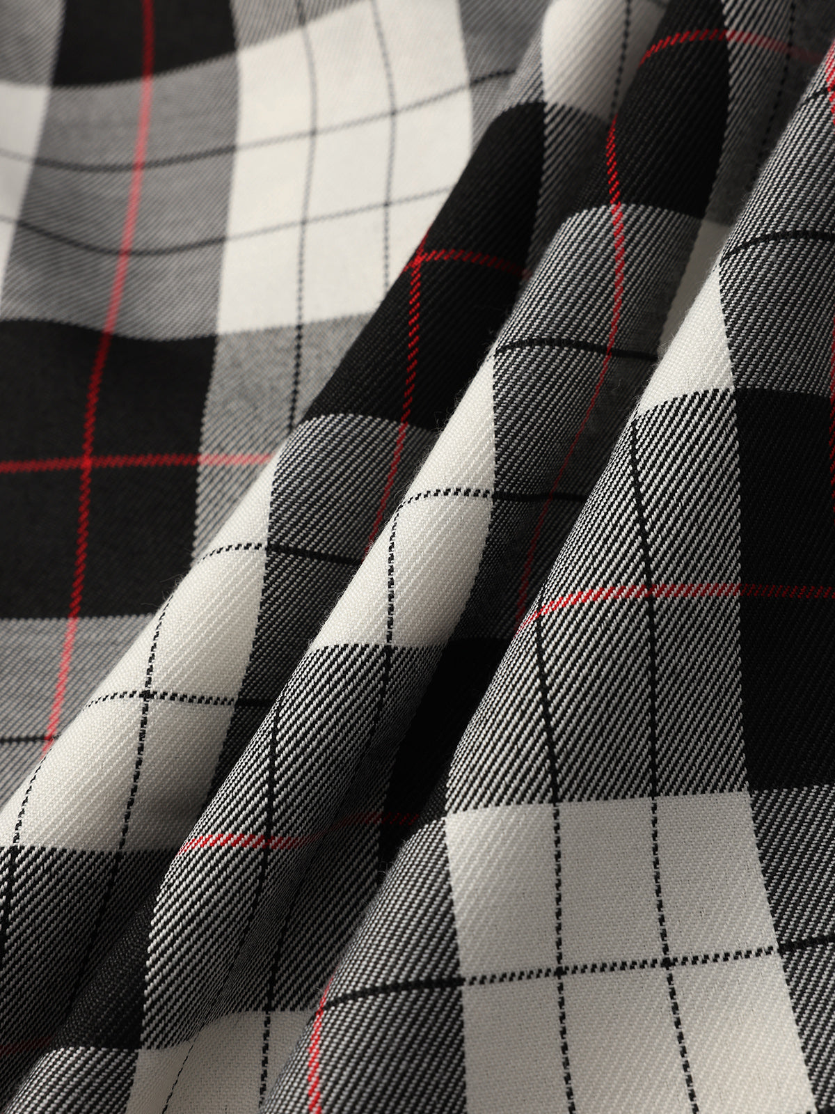 Gridwalk Wide Pants - Black White