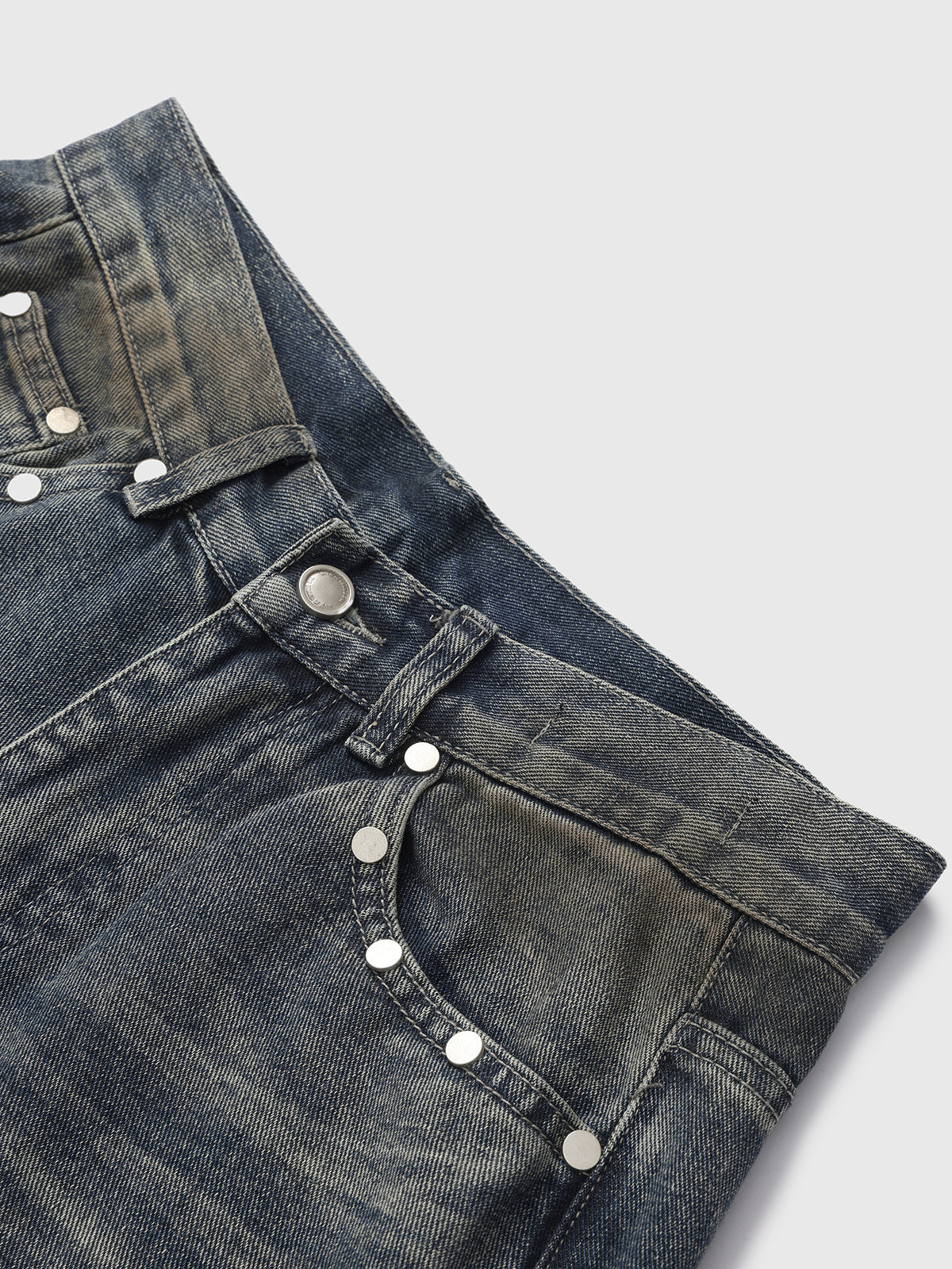 Backbeat Denim Pants - Indigo Brown