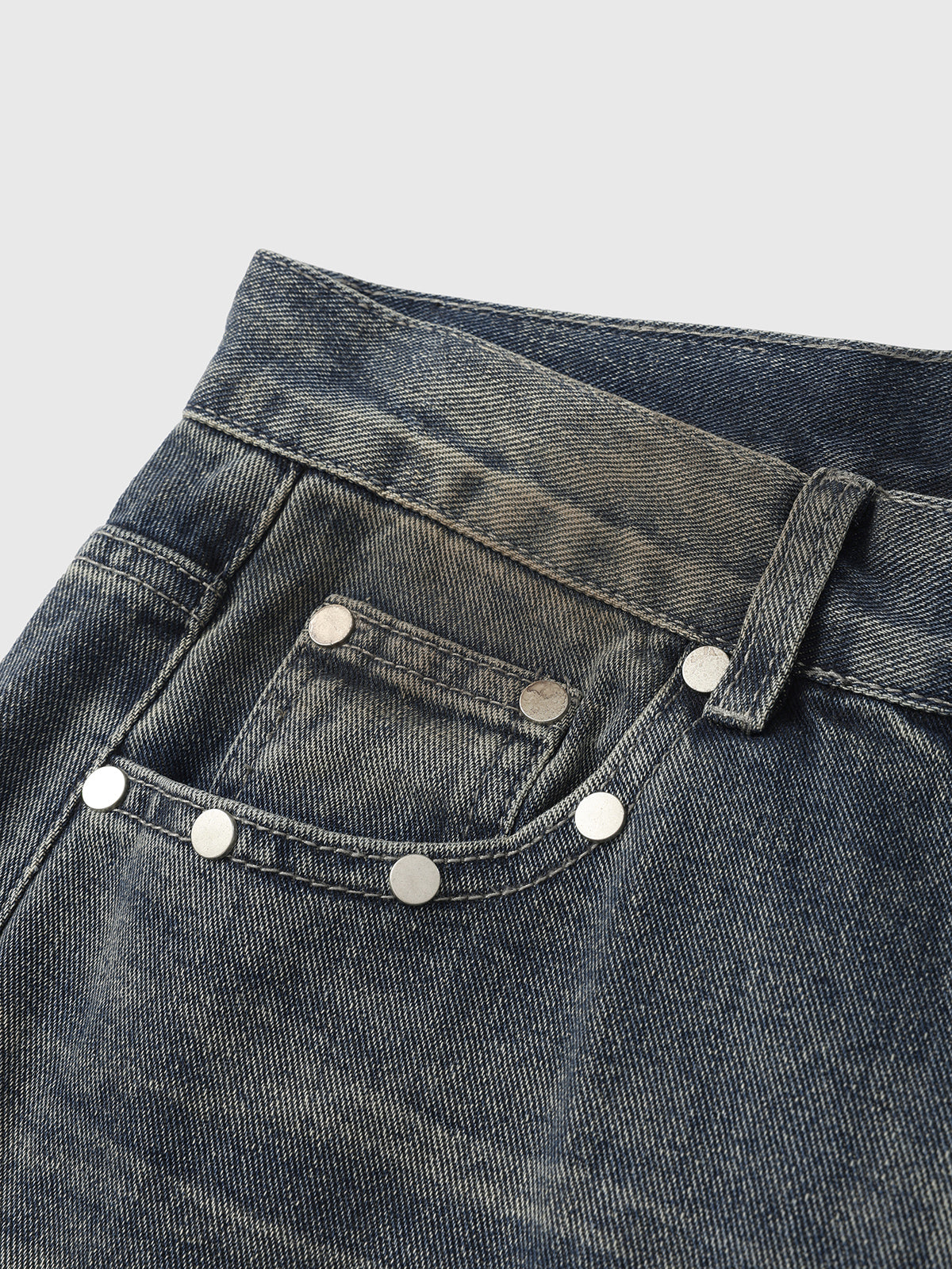 Backbeat Denim Pants - Indigo Brown