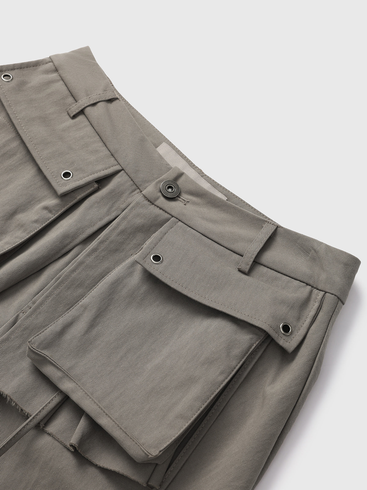 My Outstanding Pockets Cargo Pants - Grey Stone