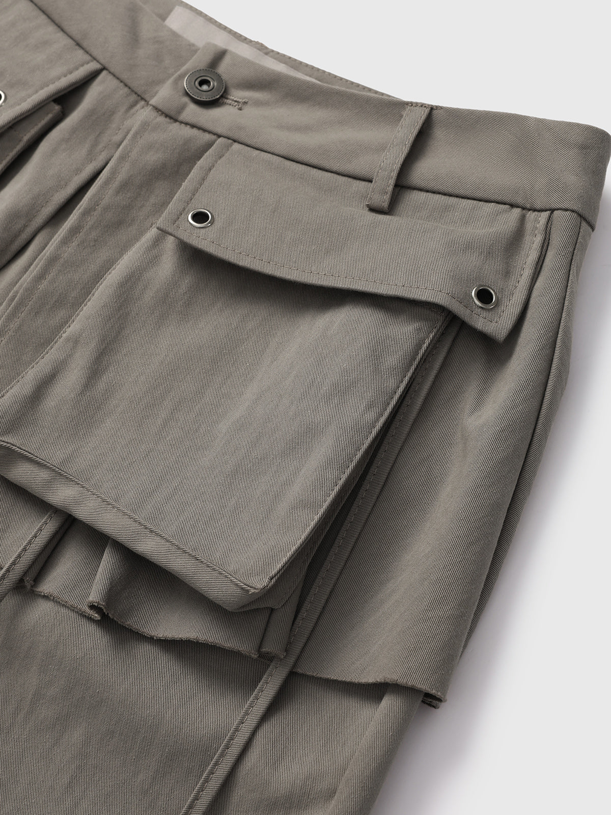 My Outstanding Pockets Cargo Pants - Grey Stone