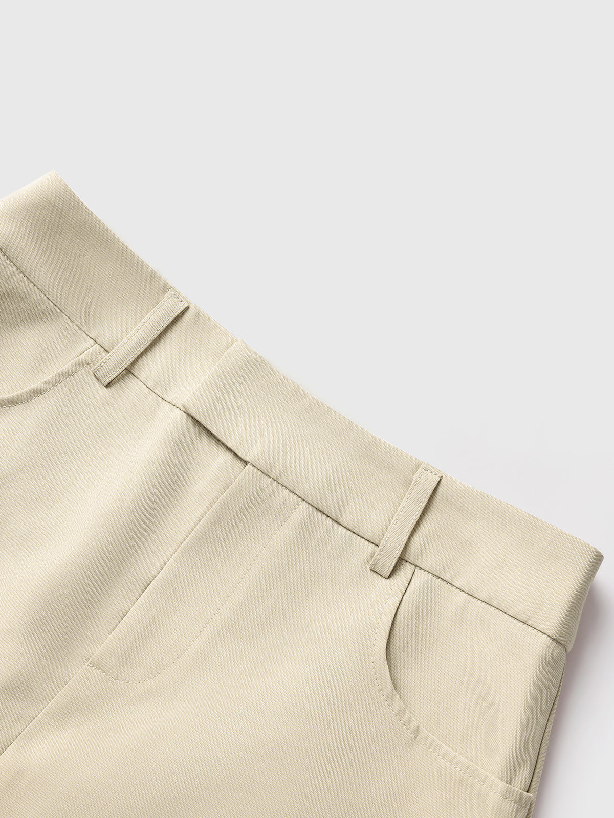 Shortlist Mini Skirt - Crisp Beige