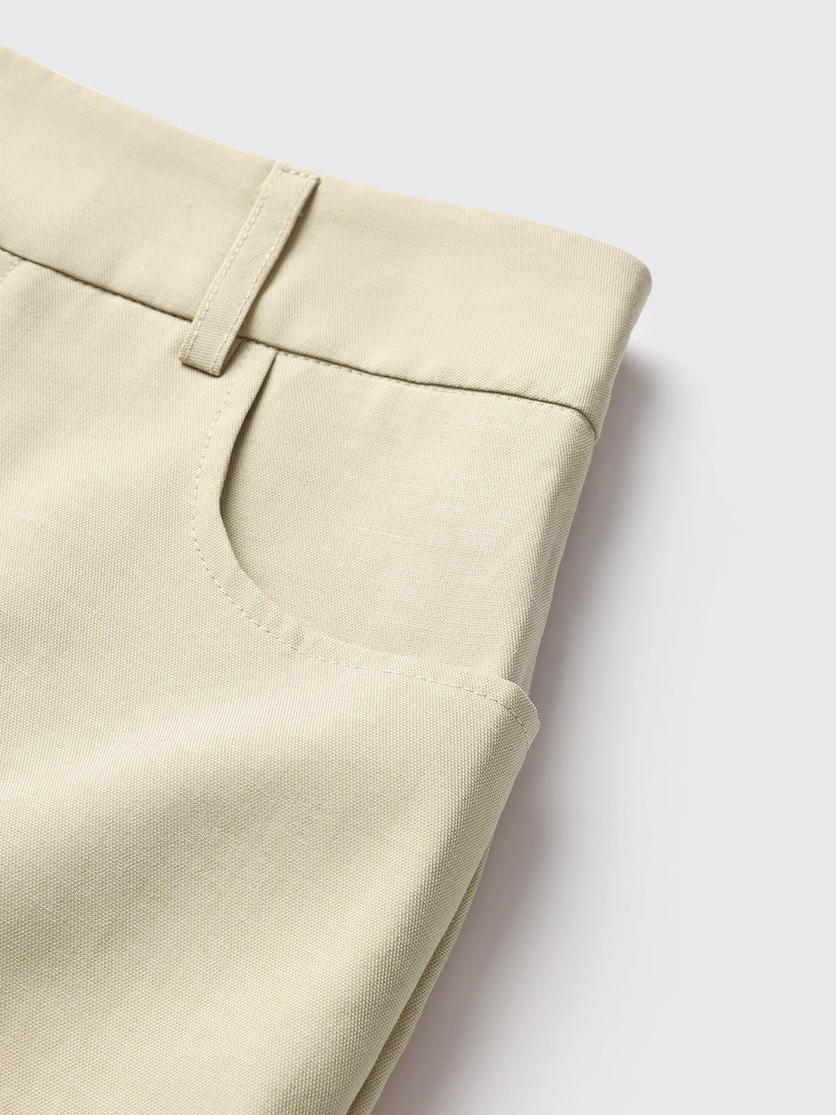 Shortlist Mini Skirt - Crisp Beige