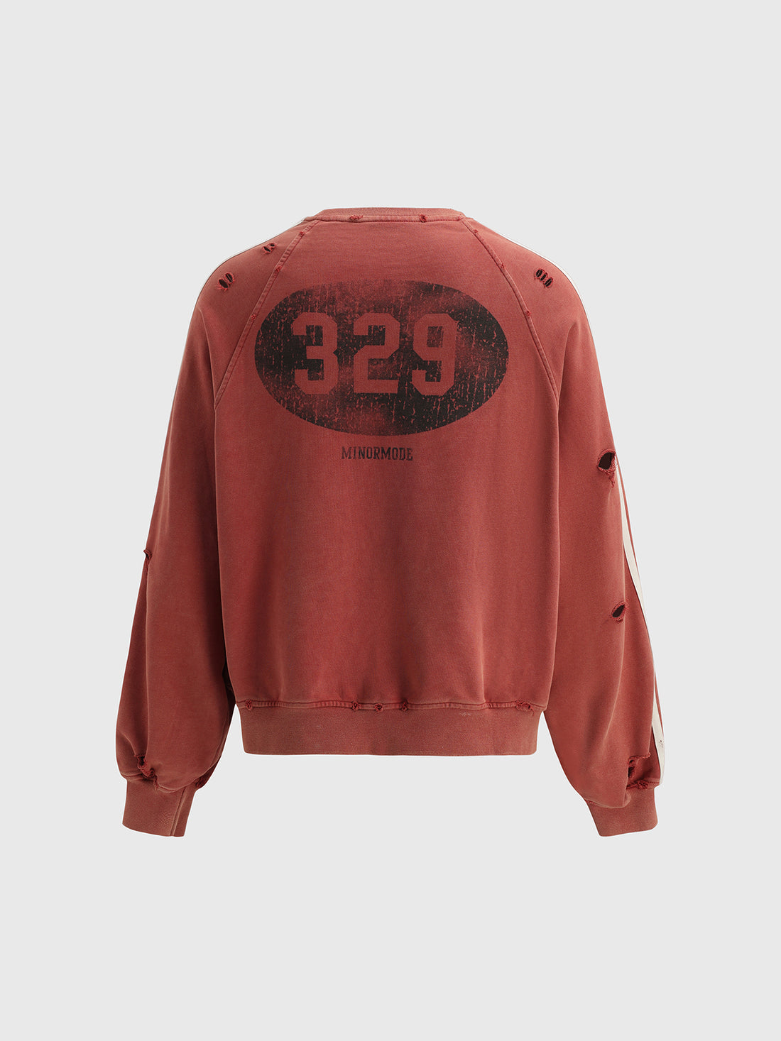 Roster Crew Sweatshirt - Rust Red