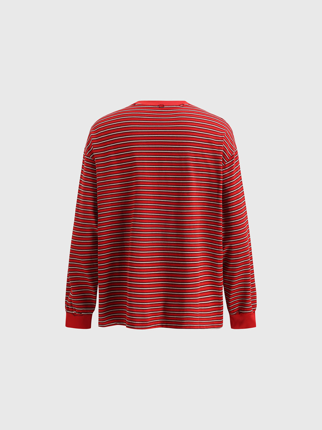 Banner Line Sweatshirt - Red Multi