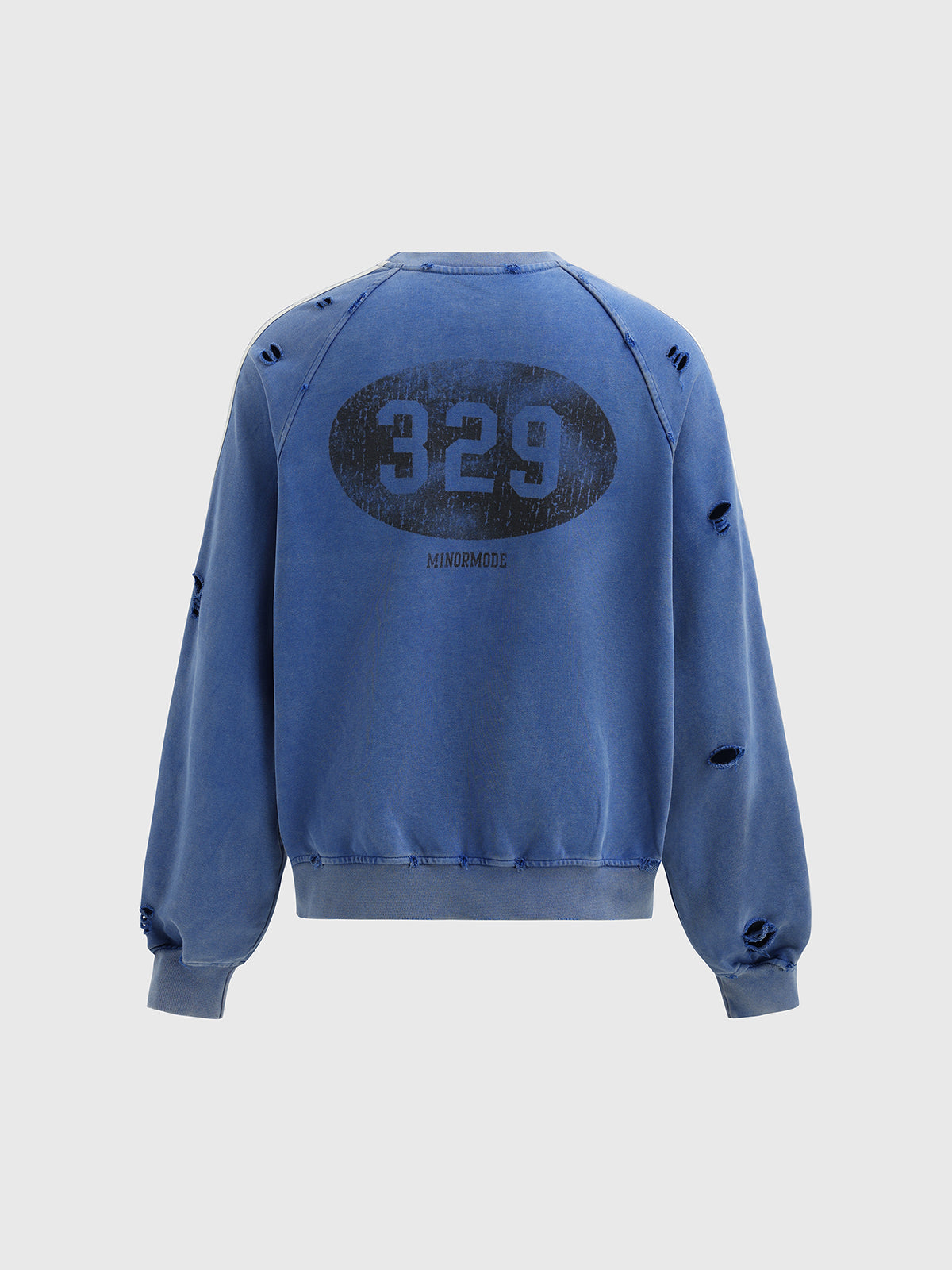Roster Crew Sweatshirt - Blue White