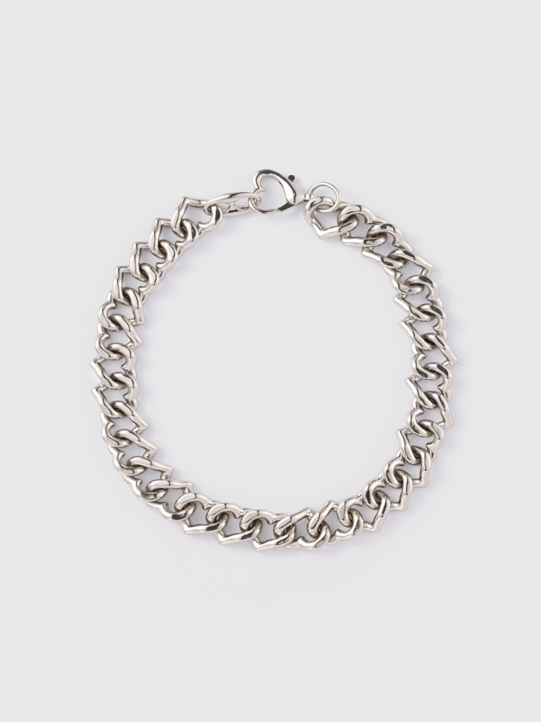 Watch Your Distance Necklace – Silver Heart