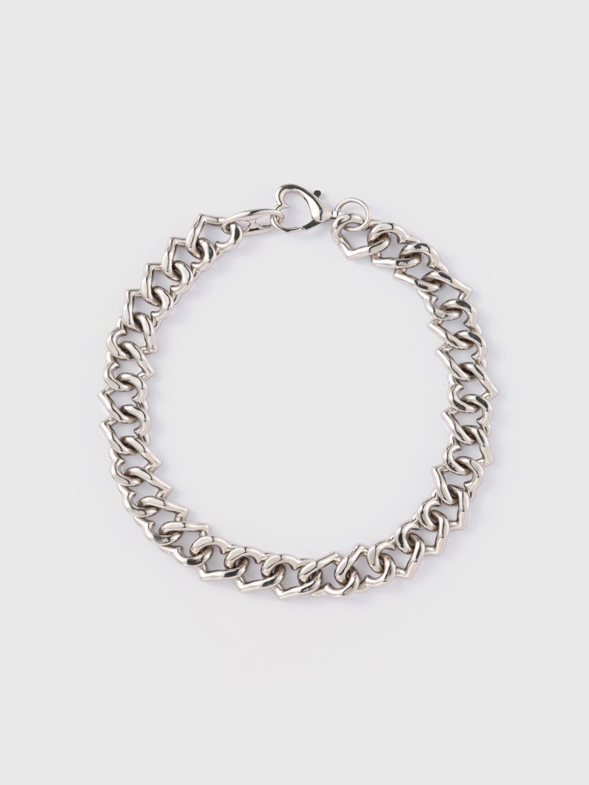 Watch Your Distance Necklace – Silver Heart