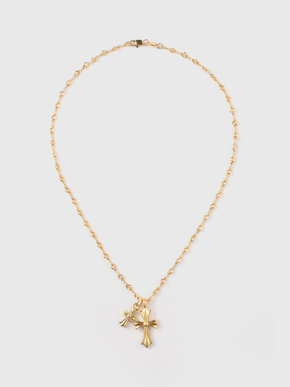 Wish Later Necklace – Gold Cross